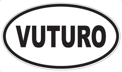 VUTURO - Oval Sticker