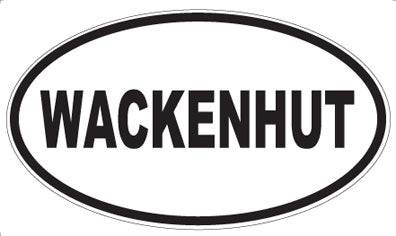 WACKENHUT - Oval Sticker