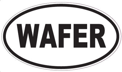 WAFER - Oval Magnet