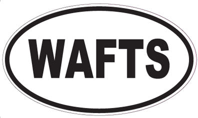 WAFTS - Oval Magnet