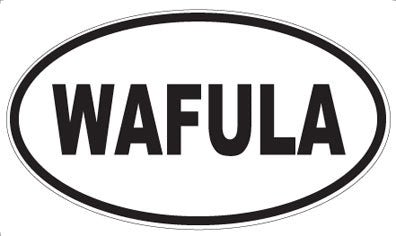 WAFULA - Oval Sticker