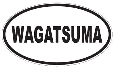 WAGATSUMA - Oval Sticker