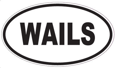 WAILS - Oval Magnet