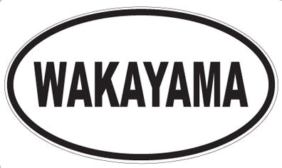 WAKAYAMA - Oval Sticker