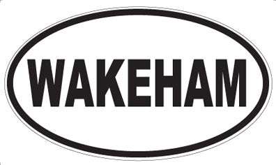 WAKEHAM - Oval Sticker