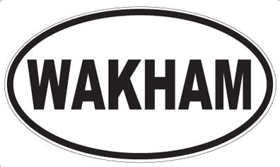 WAKHAM - Oval Sticker