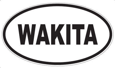 WAKITA - Oval Sticker