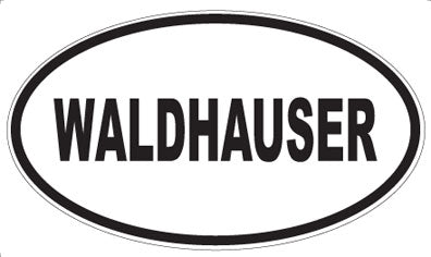WALDHAUSER - Oval Magnet