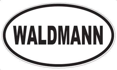 WALDMANN - Oval Sticker
