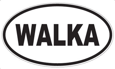 WALKA - Oval Magnet