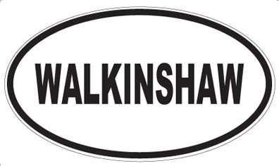 WALKINSHAW - Oval Sticker