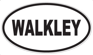WALKLEY - Oval Sticker