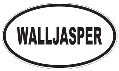WALLJASPER - Oval Sticker
