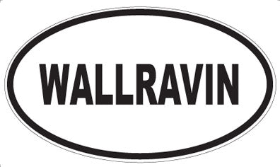 WALLRAVIN - Oval Sticker