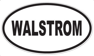 WALSTROM - Oval Magnet