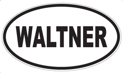 WALTNER - Oval Sticker