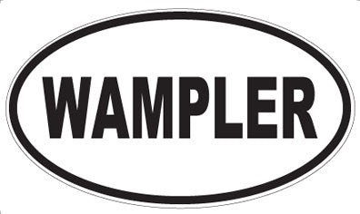 WAMPLER - Oval Sticker