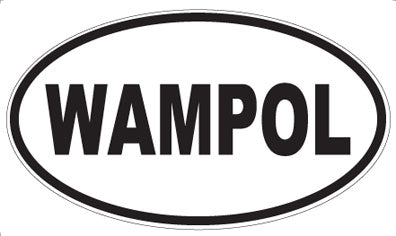 WAMPOL - Oval Sticker