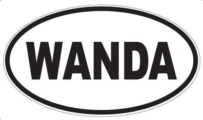WANDA - Oval Sticker