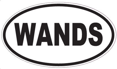 WANDS - Oval Magnet