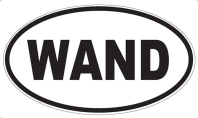 WAND - Oval Magnet