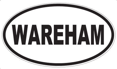 WAREHAM - Oval Sticker