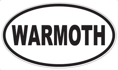 WARMOTH - Oval Sticker