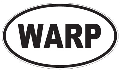 WARP - Oval Magnet