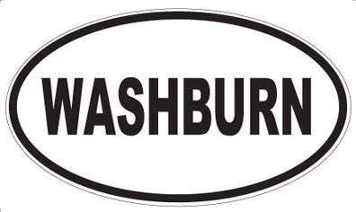 WASHBURN - Oval Sticker