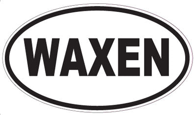 WAXEN - Oval Magnet