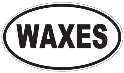 WAXES - Oval Magnet