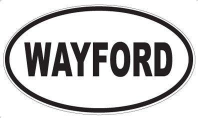 WAYFORD - Oval Sticker