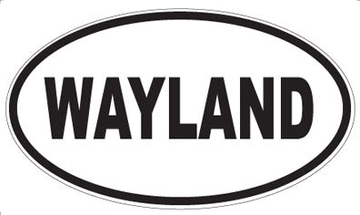 WAYLAND - Oval Magnet