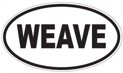WEAVE - Oval Magnet
