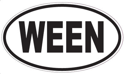 WEEN - Oval Sticker