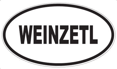 WEINZETL - Oval Magnet
