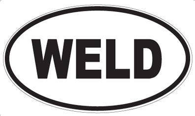 WELD - Oval Magnet