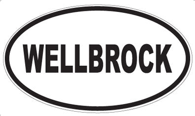 WELLBROCK - Oval Sticker