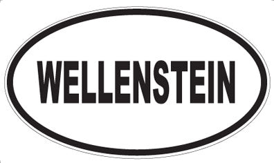 WELLENSTEIN - Oval Sticker