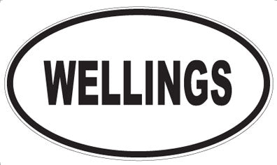 WELLINGS - Oval Sticker