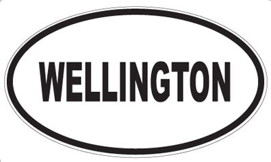 WELLINGTON - Oval Sticker