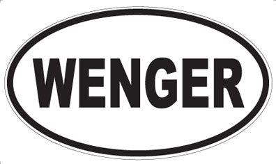 WENGER - Oval Sticker