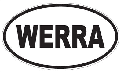 WERRA - Oval Sticker