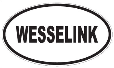 WESSELINK - Oval Sticker