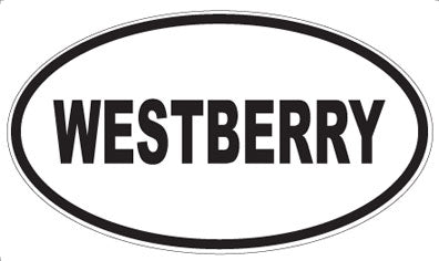 WESTBERRY - Oval Sticker