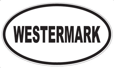 WESTERMARK - Oval Sticker