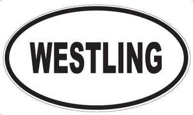 WESTLING - Oval Sticker