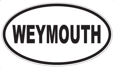 WEYMOUTH - Oval Sticker