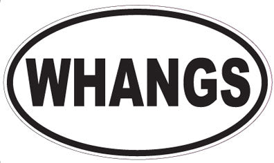 WHANGS - Oval Sticker