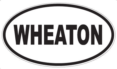 WHEATON - Oval Magnet
